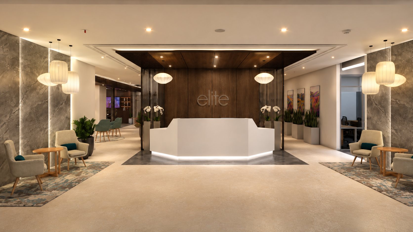 Elite by Awfis reception