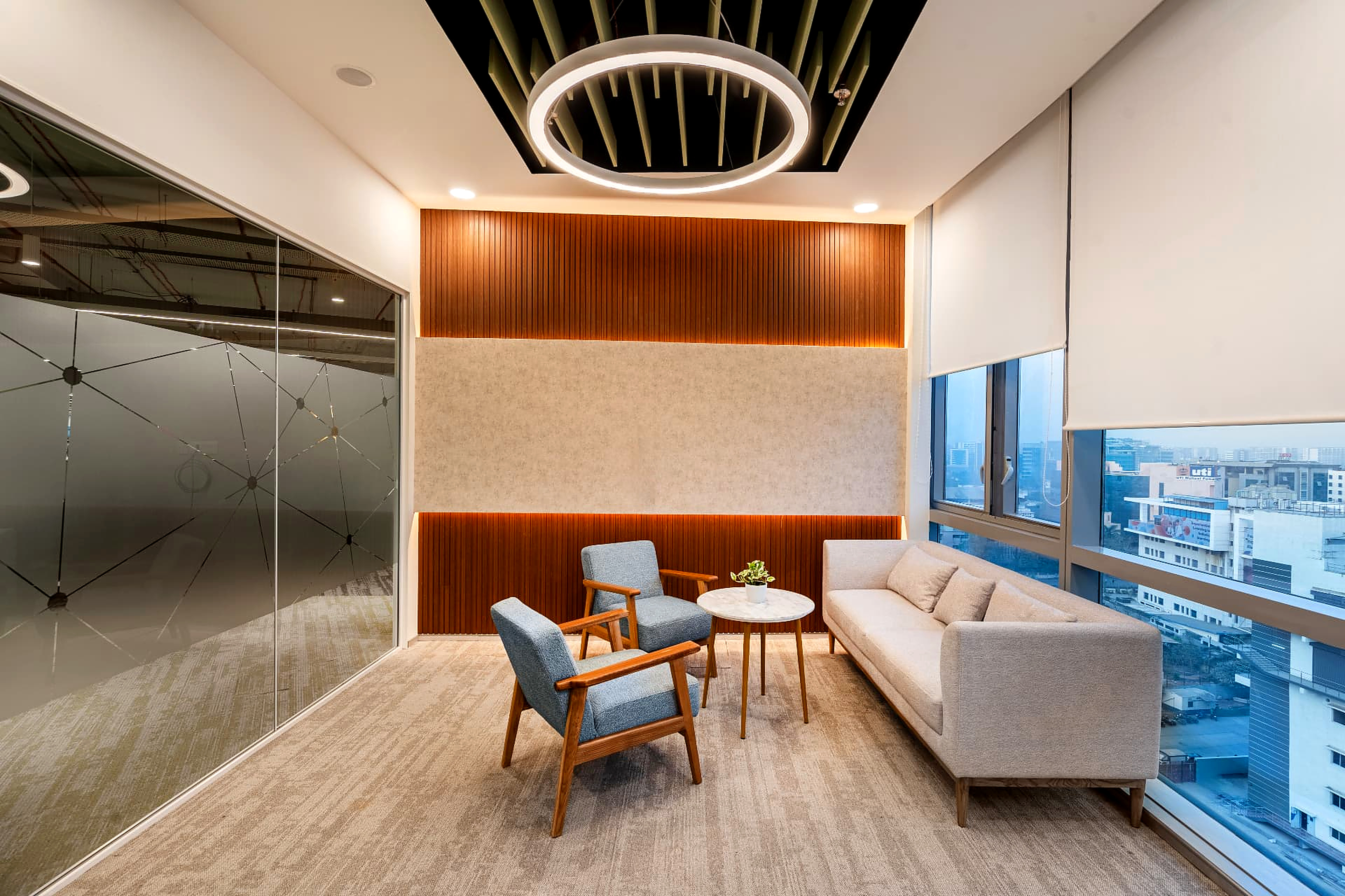 NSE — Executive lounge, Mumbai